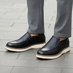 소가죽 편한 슬립온 여성 쿠션인솔 데일리슈즈