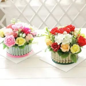 로즈 용돈박스 레드 돈케이크 기념일선물 축하