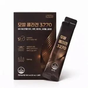 [웰빙창고] 주영엔에스 모발 콜라겐 3270 20ml 28포 4개