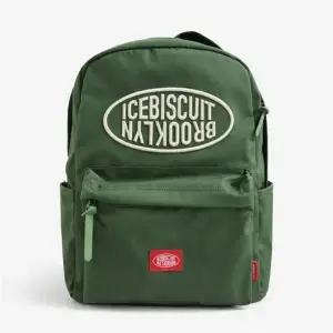 [웰빙창고] 아이스비스킷 심볼로고 포켓백팩 카키