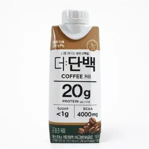 [웰빙창고] 빙그레 더단백 드링크 커피맛 단백질 250ml 18팩