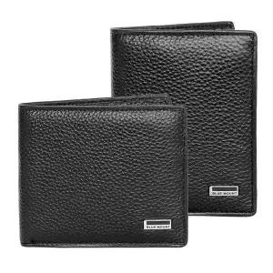 F6007 블루마운트 소가죽 반지갑 중지갑 남성지갑