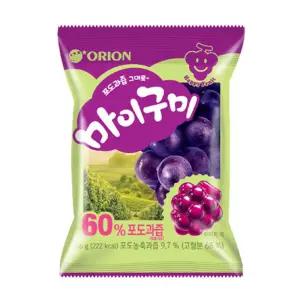 오리온제과 마이구미 포도 66g X 20개
