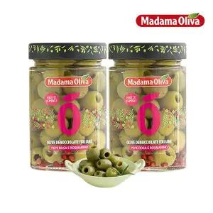 [보라티알] 마다마 피티드 그린올리브 핑크페퍼콘N로즈마리 300g x 2개