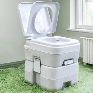 (옵션 10L)이동식 캠핑 야외용 화장실 휴대용 차박 간이 변기 캠핑용 좌변기 이동형