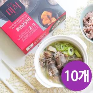 더미식 맑은순댓국 800g x 10개, 소비기한 2026-10-12 까지