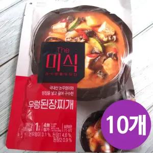 더미식 우렁된장찌개 350g x 10개, 소비기한 2026-05-20 까지