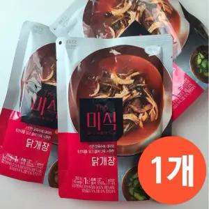 더미식 닭개장 350g x 1개, 소비기한 2026-04-08 까지