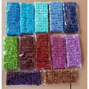 꽃철사 144개 15cm 종이 장미 인공 꽃 손 결혼식 Scrapbooking 스몰 꽃다발