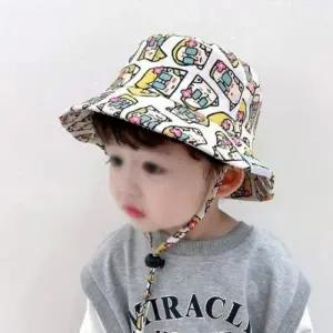 귀여운모자 봄 벙거지 모자 자외선차단 어린이 아동 네모안경 준캡 가을 유아 여름