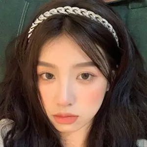 체인 머리띠 메탈 꼬임 패턴 실버 헤어밴드