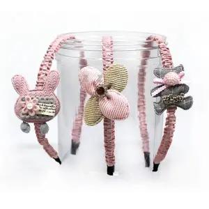 ( )레이스니트머리띠T 헤어밴드 어린이머리띠 얇은머리띠