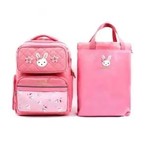 로라앨리 책가방 학생 키즈 백팩 보조 가방 세트 코랄