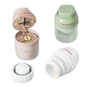 일본식 알약 분할기 의약품 분쇄기 쪼개기 절단기 휴대용