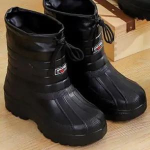 남성 방한 장화 털신발 겨울용 방수 겨울장화