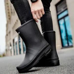 컴포트 레인부츠 남녀공용 방수 작업화 우천용