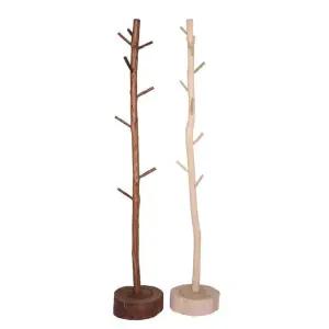 빈티지 원목 나무 옷걸이 행거 의자 의류매장 카페