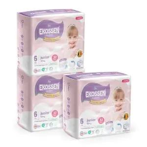 [하프클럽/기타]에코센 TCF 유럽 프리미엄 기저귀 팬티형 6단계 32P x3개