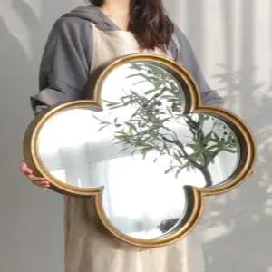 네잎크로버 거울 벽걸이 커버 패드 침대 토퍼형