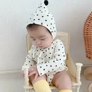 땡땡 카푸치노 아동 바디슈트 2종세트