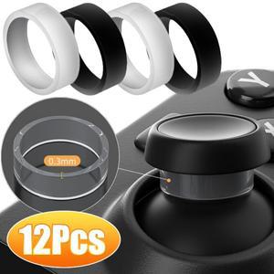 스팀 데크Xbox 게임 컨트롤러 액세서리용 마모 방지 조이스틱 보호 장치 보이지 않는 탄성 투명 링