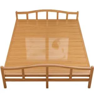 대나무 접이식 침대 베드 낮잠 평상 폴딩 간편 옥상 원룸