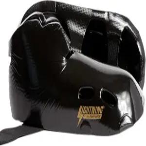 프로 포스 라이트닝 킥스 스파링 슈즈/풋기어 - 블랙 사이즈 7-7 1/2 스몰