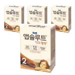 앱솔루트 프리미엄 명작 스틱분유 2단계 20개입 4개