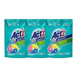 액츠 캡슐 3X 실내건조 26개입, 3개