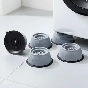 원룸 빌라 층간소음 탈수 흔들림 잡는 세탁기 고정 패드 4개 세트