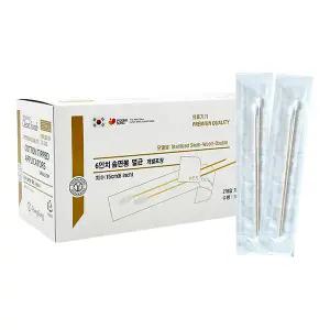 풍성 멸균 솜면봉 (6인치) 100봉(200P) case 멸균면봉 국내생산 개별포장