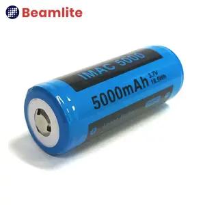 아이맥 5000mAh 26650 배터리 리튬이온 배터리 보호회로 장착 3.7v KC인증