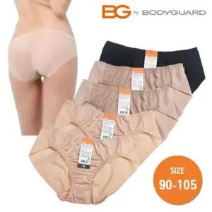 [히트상품] 보디가드 노라인 여성 헴팬티 5종 (90~105)