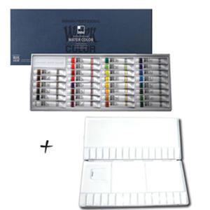 신한수채화물감 30색set+흥일 파레트 30칸