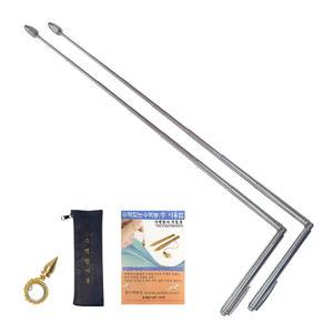 풍방 육각헤드 실버 굵은 수맥봉 수맥탐사봉 탐지봉 엘로드