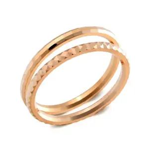 14K 할로우 반지 2개 셋트