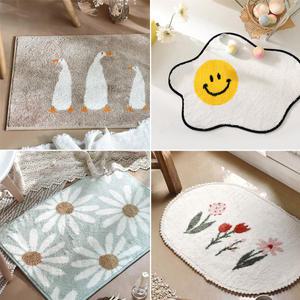 심플 디자인 논슬립 매트 욕실 주방 매트 발판 발미끄럼방지 현관 싱크대 다용도 카페트 러그