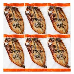 데워먹는 국내산 고등어구이 200g 6미/구운생선,구운고등어,고흥숯불생선구이