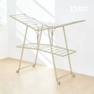 [홈앤미]특허받은 튼튼한 원터치 접이식 대형 이불 건조대 빨래건조대 + 사은품 증정