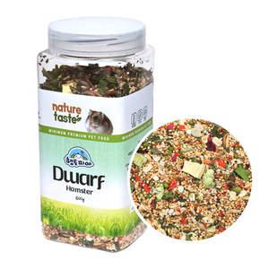 햄토피아 네이쳐 테이스트 드워프 햄스터사료600g