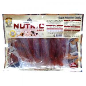 뉴트리오 오리고기슬라이스 400g,애견용간식 캣츠앤독