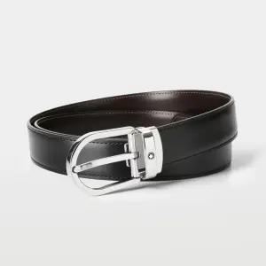 몽블랑 리버시블 남성 레더 벨트 38157 128135