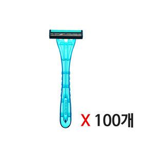 국산 도루코 터치3 3중날 일회용 면도기 TP901-BK 100개 휴대용 업소용 여행용