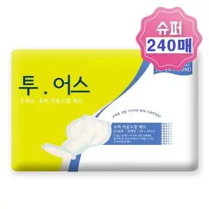 투어스기저귀 슈퍼라운드형 속기저귀 240매