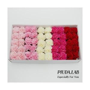 카네이션비누꽃50송이 5색혼합/비누꽃재료 사탕부케 도매