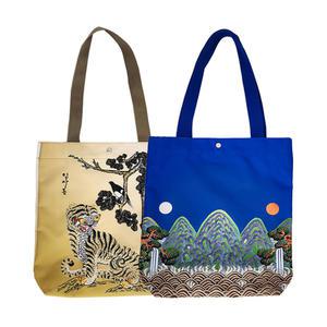 나빌레라 전통무늬 에코백 숄더백 케이팝데몬헌터스 굿즈 호작도 까치호랑이 전통민화 국립중앙박물관굿즈