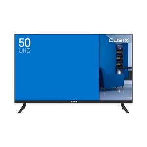 큐빅스 127cm 50인치 4K UHD TV LED 고화질티비 에너지효율 1등급 스탠드형 벽걸이형