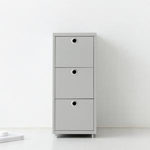 마켓비 MKB 서랍장 0.3단 라이트그레이, 1개