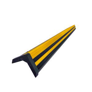 DK307-D 코너보호대 플라스틱 PE/고무 90x90x1000mm 칼블럭포함 가이드1개 기둥 벽 부착