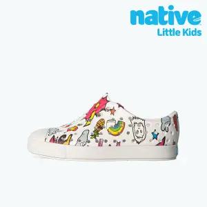 [NATIVE] 네이티브 제퍼슨 프린트 슈가라이트 리틀키즈_화이트스티커